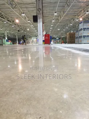 Mirror Like Polished Concrete Flooring