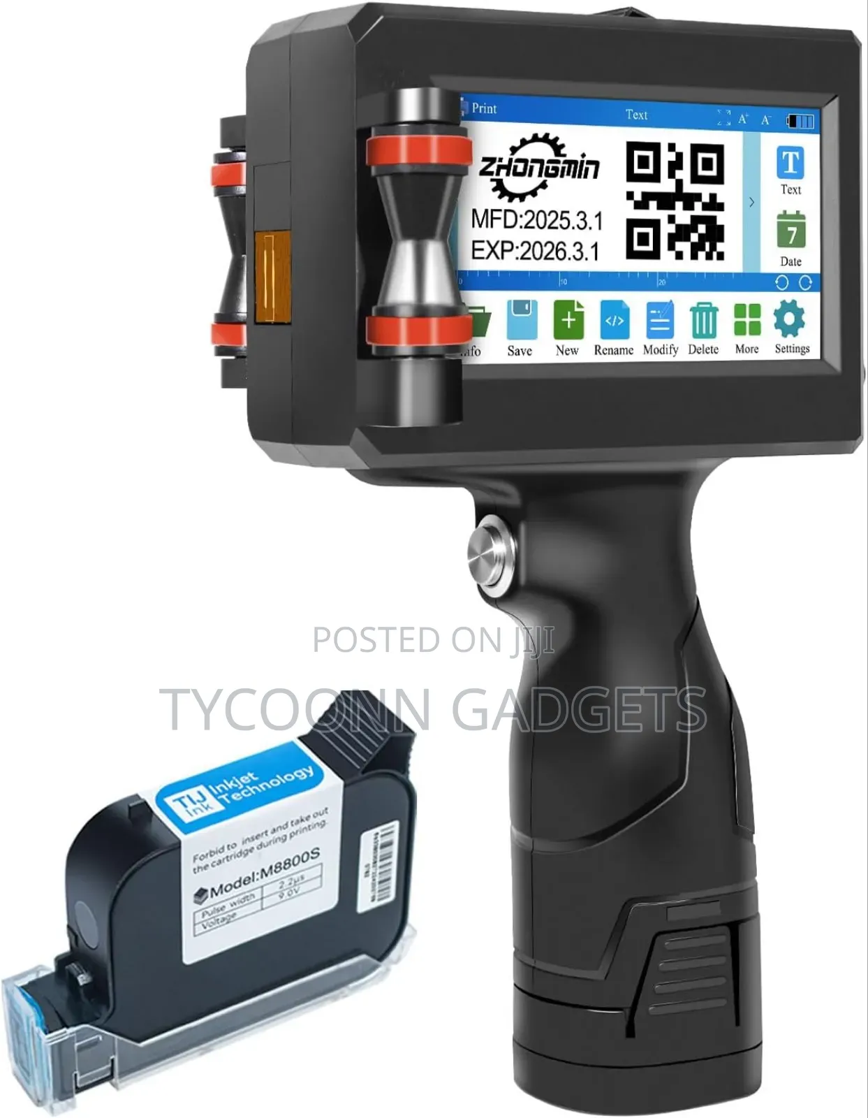 Inkjet Coding Machine for Text/Date/Batch Number/Qr Code/Barcode/Logo