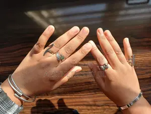 Elegant Silver Fashion Ring – Brand New
