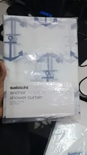 Sabichi Anchor Shower Curtain