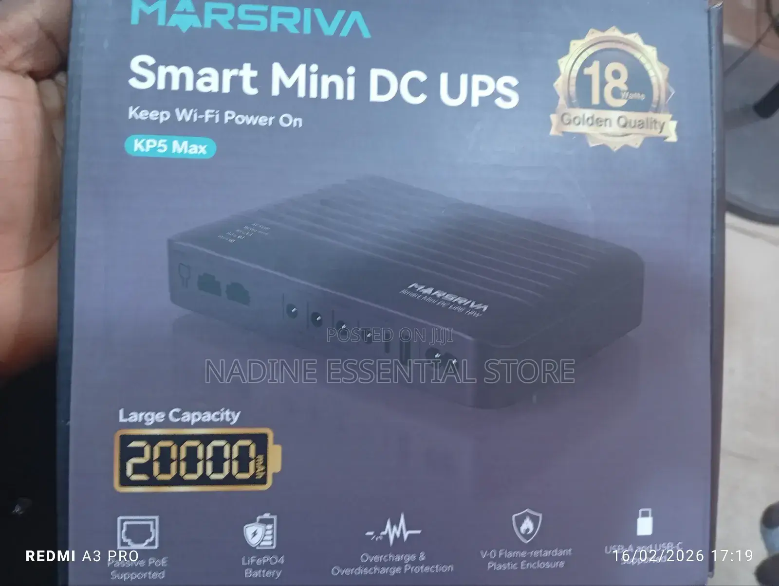 Marsriva Smart Mini Dc Ups