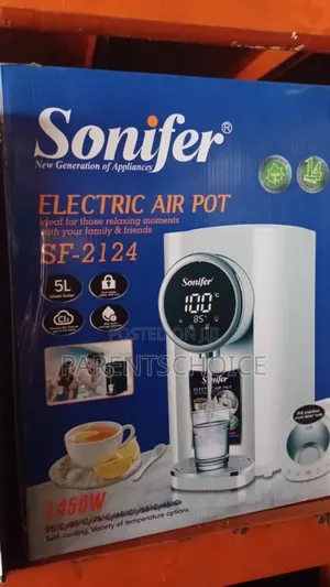 Stainless Steel Electric Air Pot - 1 Pc