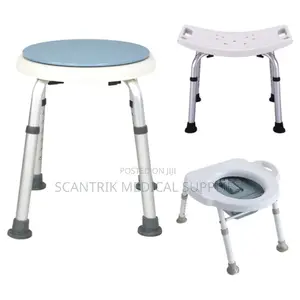 Premium 360-Degree Swivel Shower Chair With Stable Base
