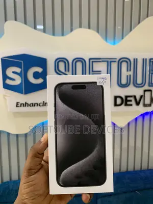 New Apple iPhone 15 Pro 128 GB Black