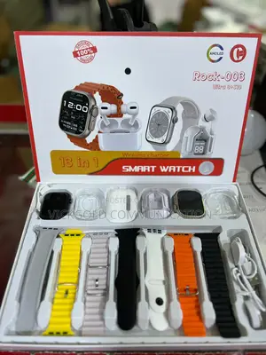 Smart Watch Amoled 2 in One Smart Watch