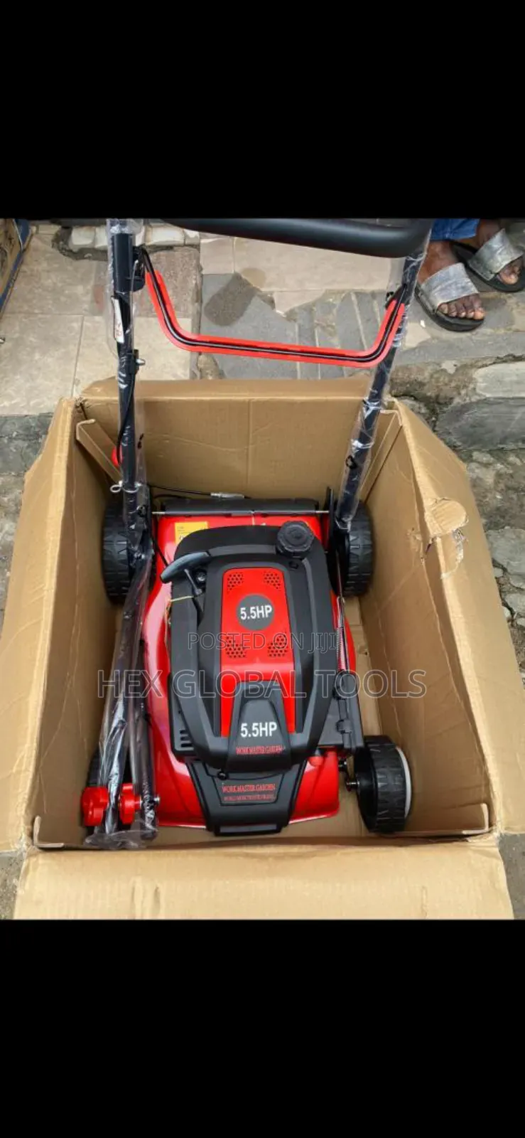 5.5hp Work Master Lawn Mower Gardener