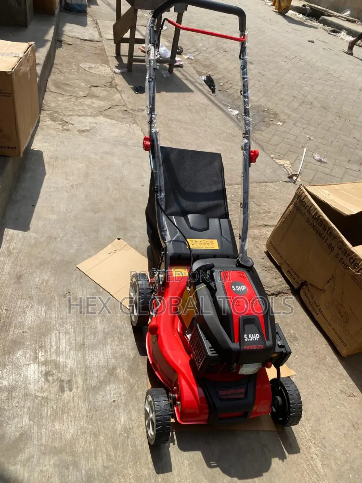 5.5hp Work Master Lawn Mower Gardener