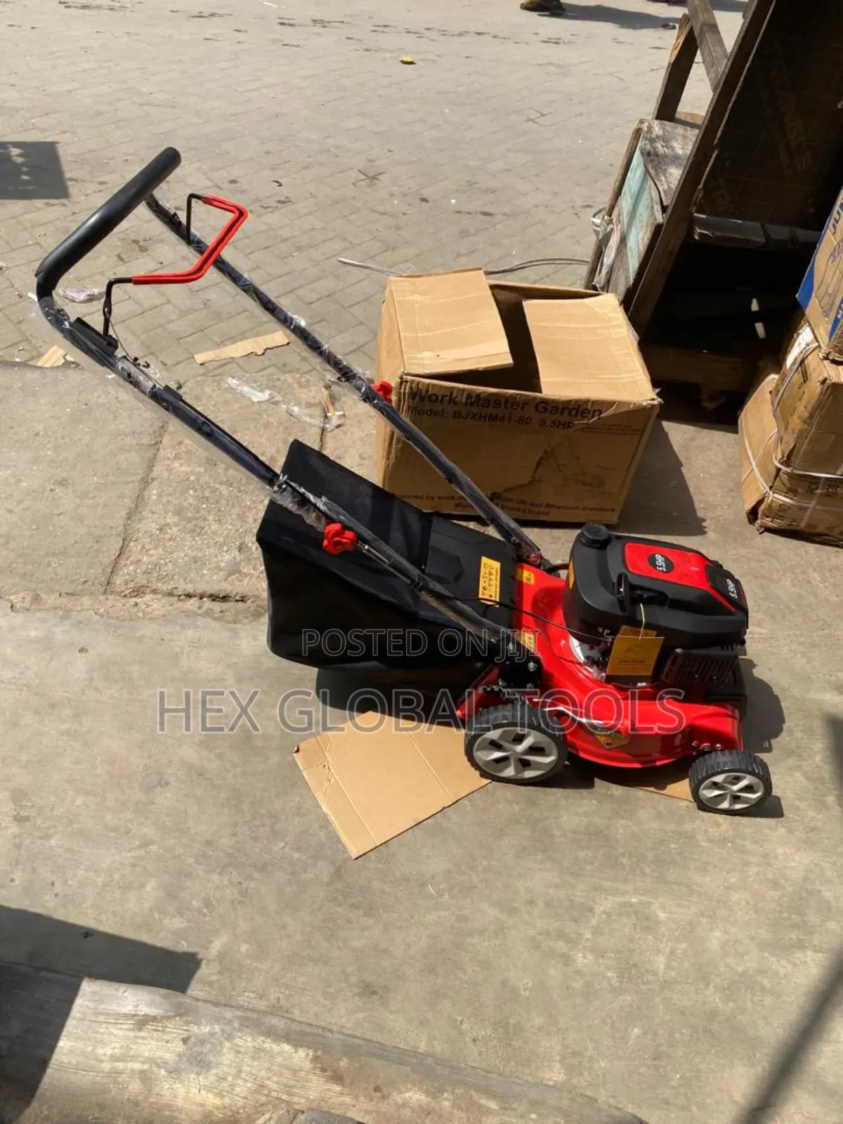 5.5hp Work Master Lawn Mower Gardener