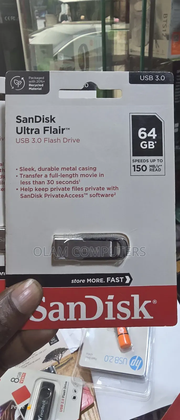 Sandisk Ultra Flair Usb 3.0 Flash Drive