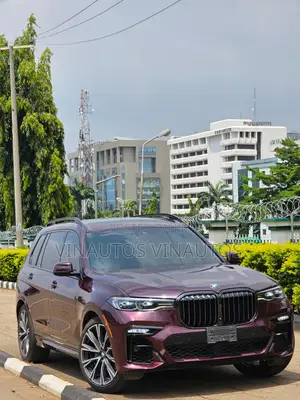 BMW 7 Series 2021 Maroon