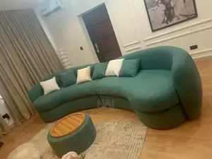 Luxury Modern Curved Sectional Sofa Set