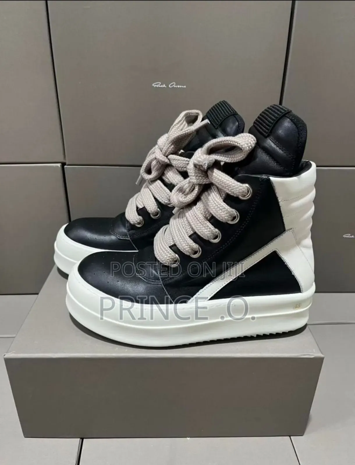 Rick Owen’S Hollywood Mega Bumper Sneakers