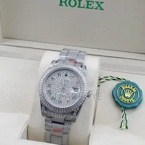 Rolex Full Stone Chain Watch