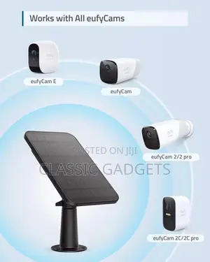Anker Eufycam 2.6w Solar Panel, Ip65 Weatherproof