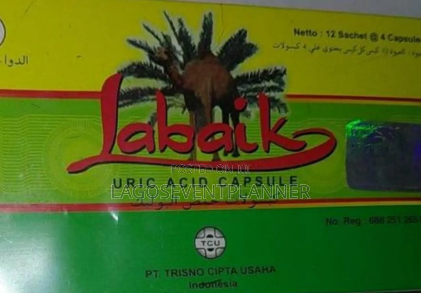 Original Indonesia Labaik Uric Capsule