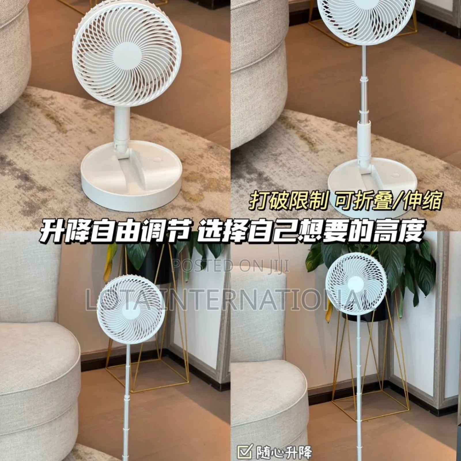 3way Reachable Telescopic Fan