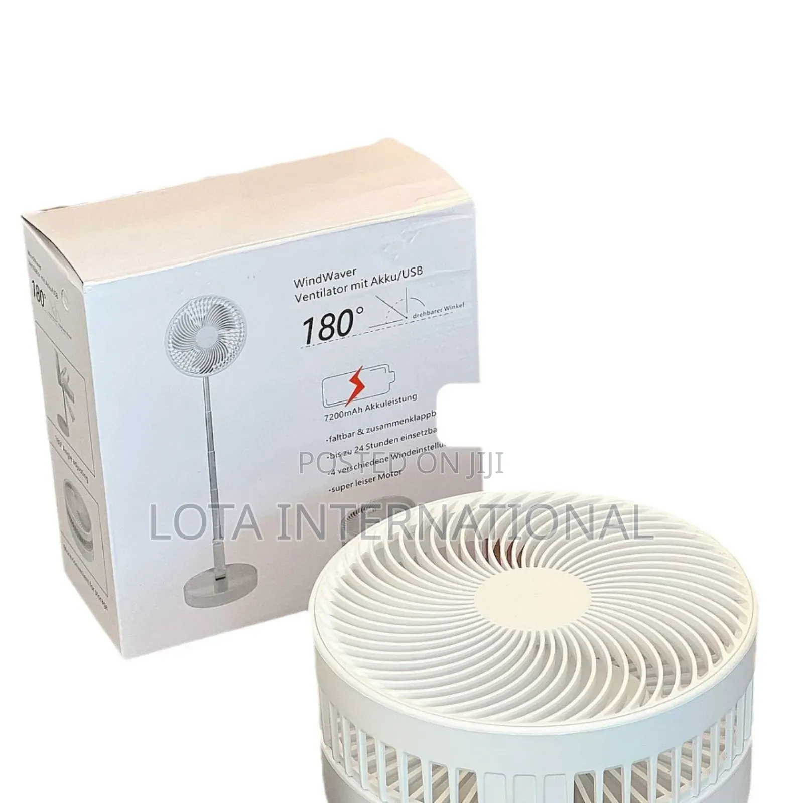 3way Reachable Telescopic Fan