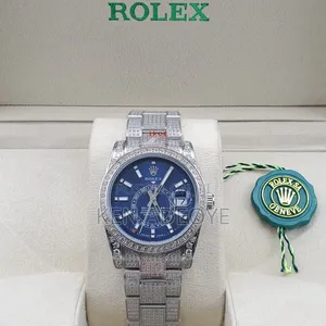 Rolex Full Stone Chain Watch