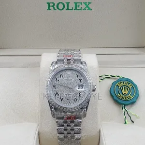 Rolex Full Stone Chain Watch