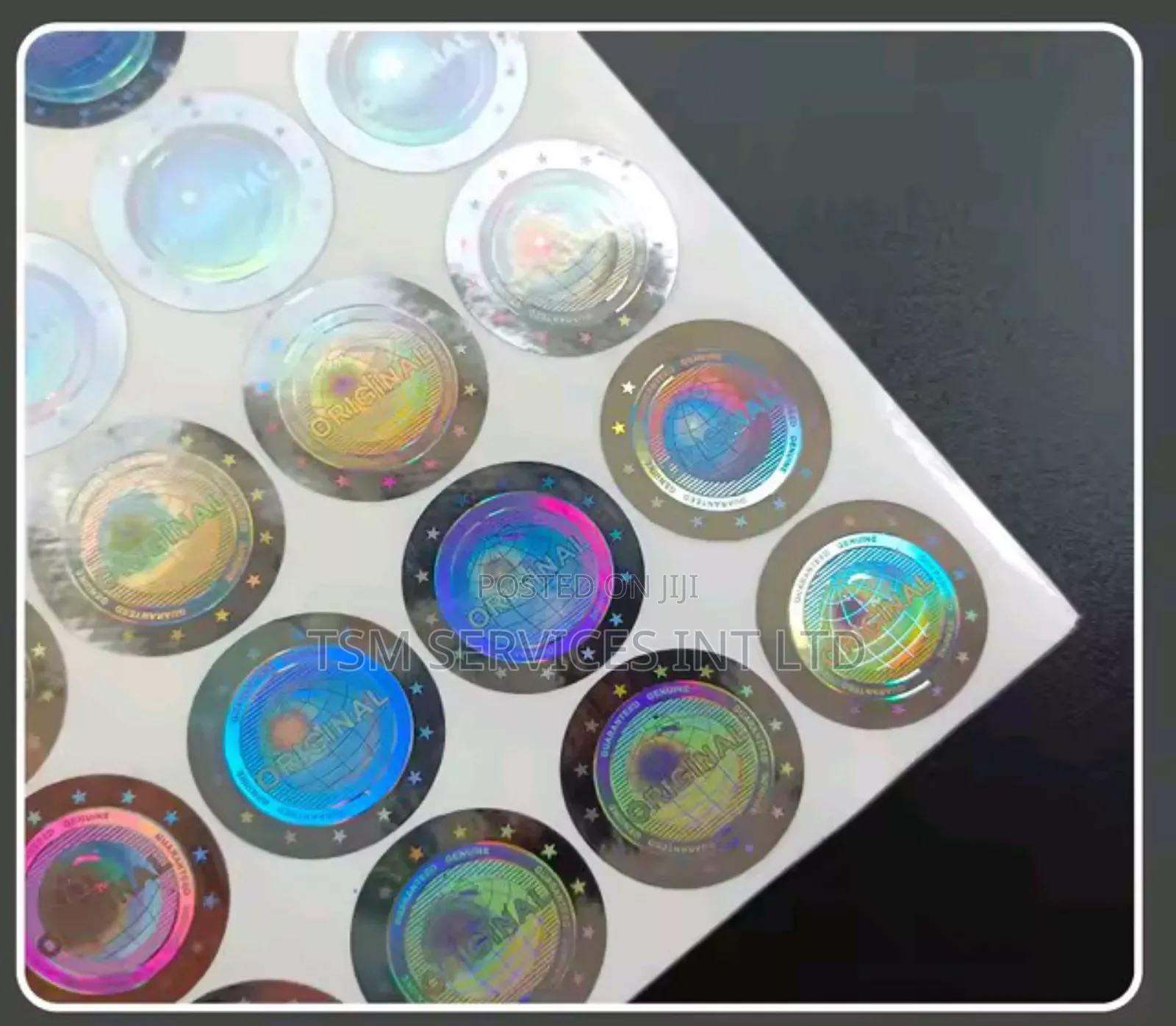 Hologram Void Labels and Tamper Proof Seals
