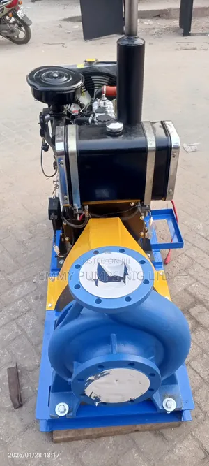 Nova Centrifuge Pumping Machine Coupled With Engine