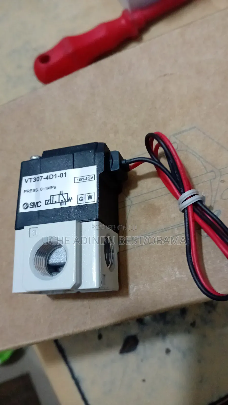 SMC Valve Vt307-4d1-01