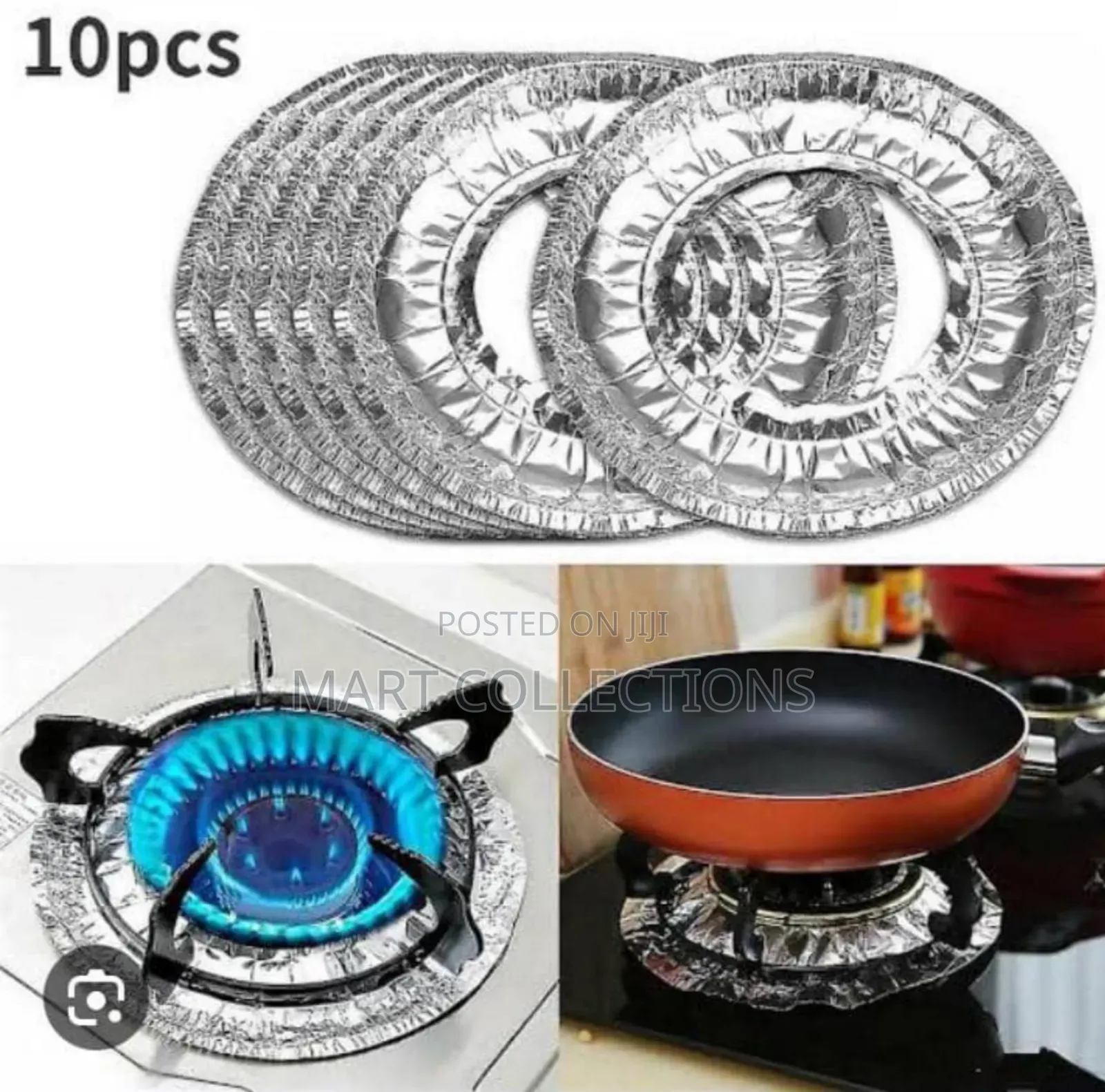 10pcs Gas Cooker Foil Protector