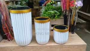 Plastic Flower Pot Vase Available