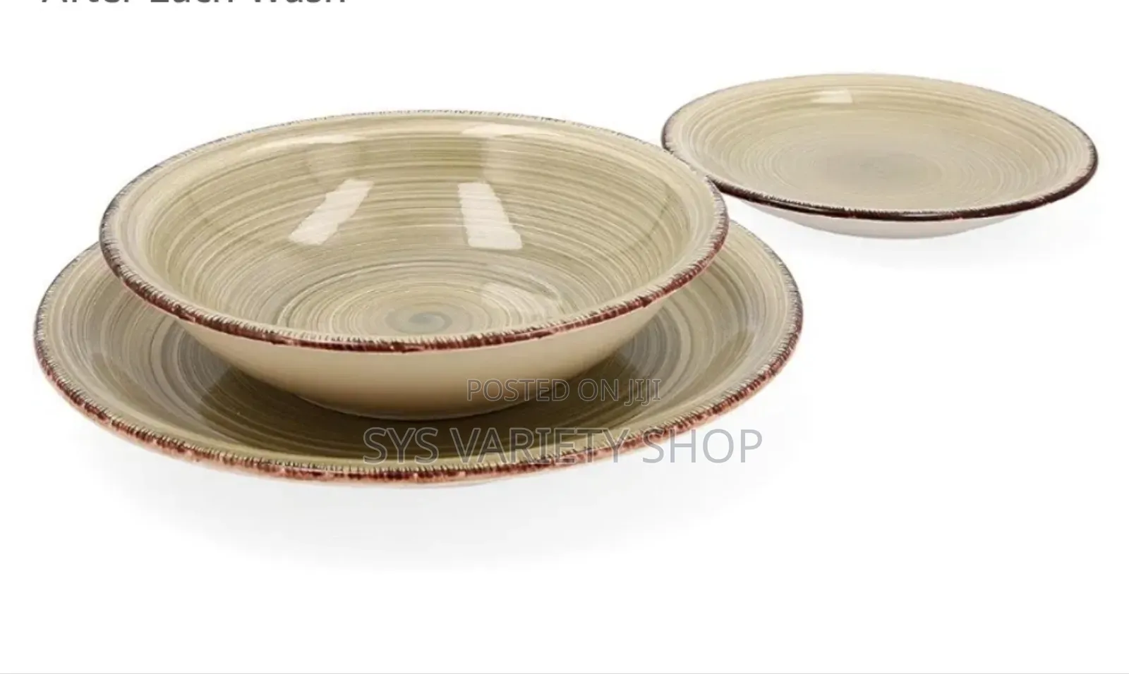18 Ceramic Dinnerware Set