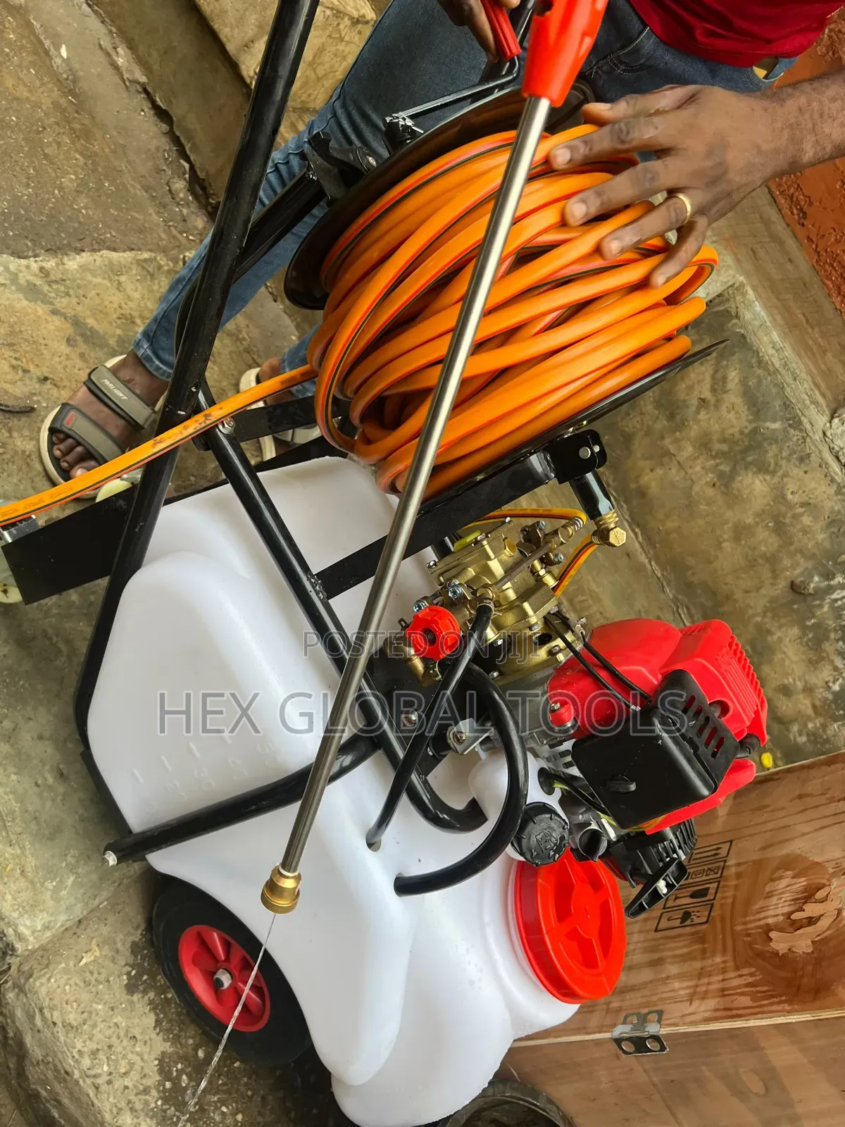 Petrol Powered High Sprayer Machine