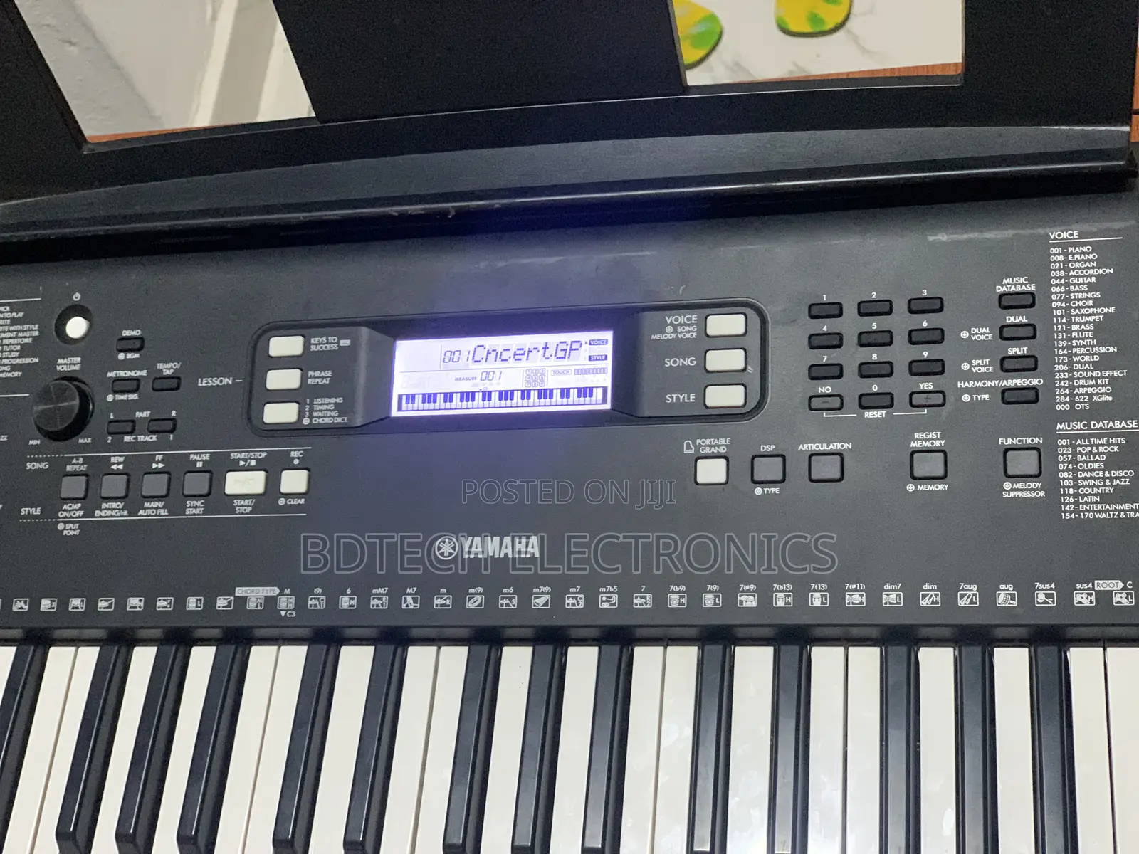 Yamaha Psr- E373 Keyboard