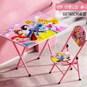 Folding Kid Table and Chair Set