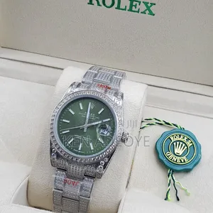 Rolex Full Stone Chain Watch