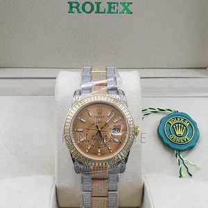 Rolex Full Stone Chain Watch