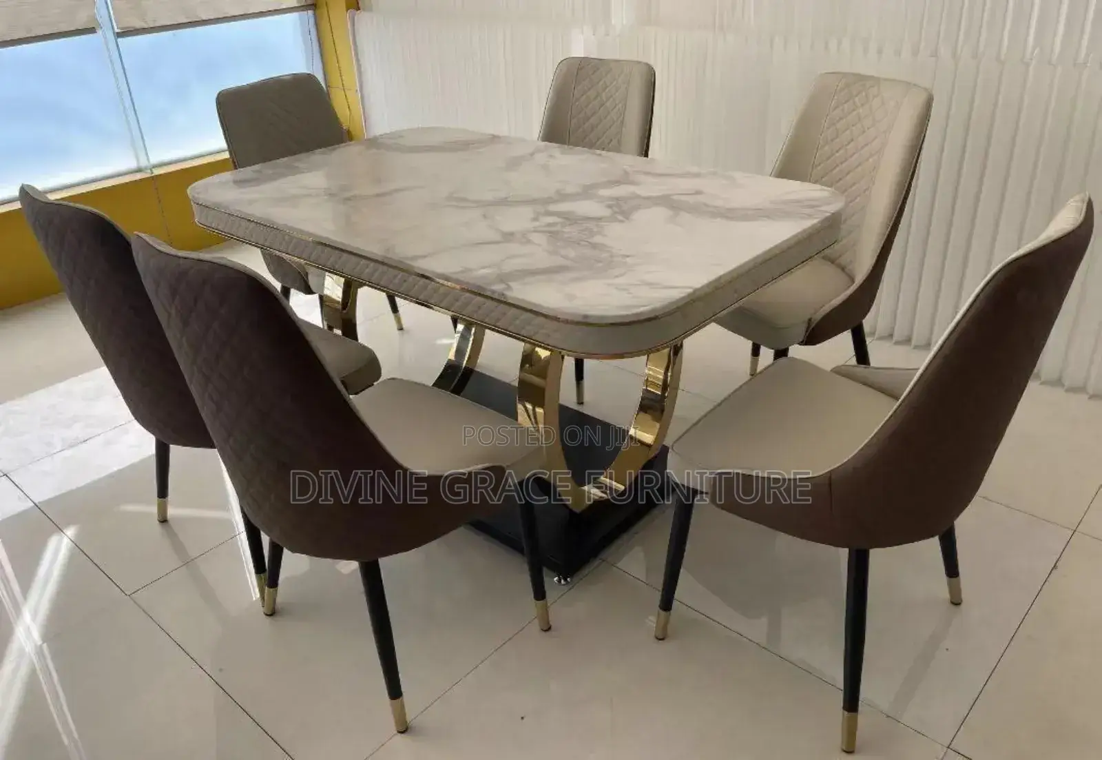 High Quality Executive Marble Dining Table