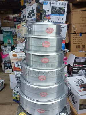 6 Set Aluminum Quality Pot