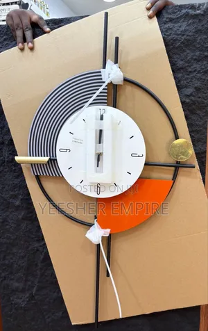 High-end Metal Wall Clock-modern Design