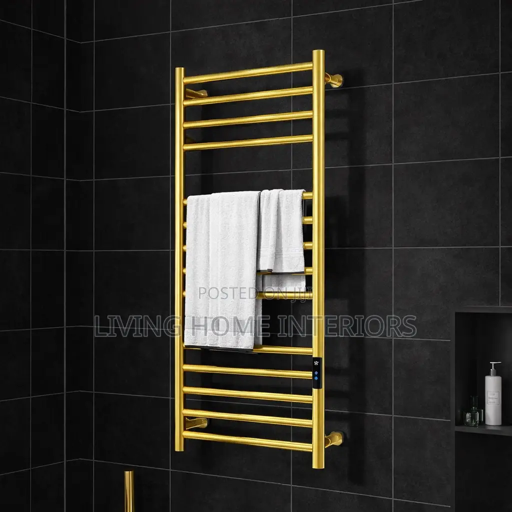 Matt Gold Electric Towel Warmer