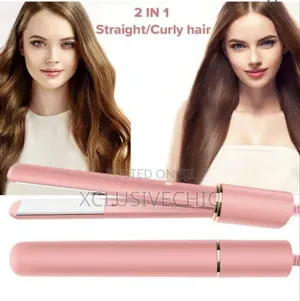 Mini Hair Straightener Curler
