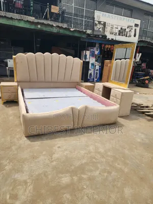 Executive King Size Complete Set of Padded Bed.