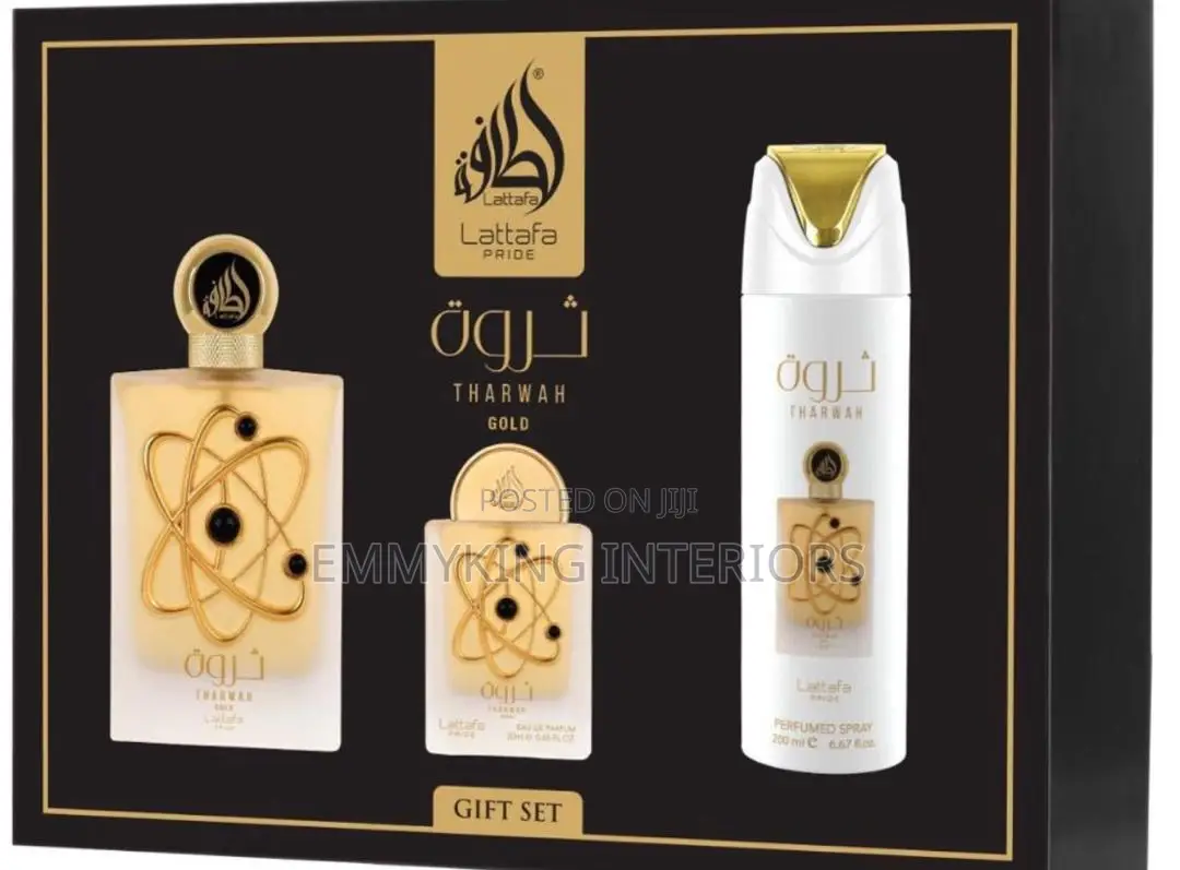 Tharwha Gold Perfume Set