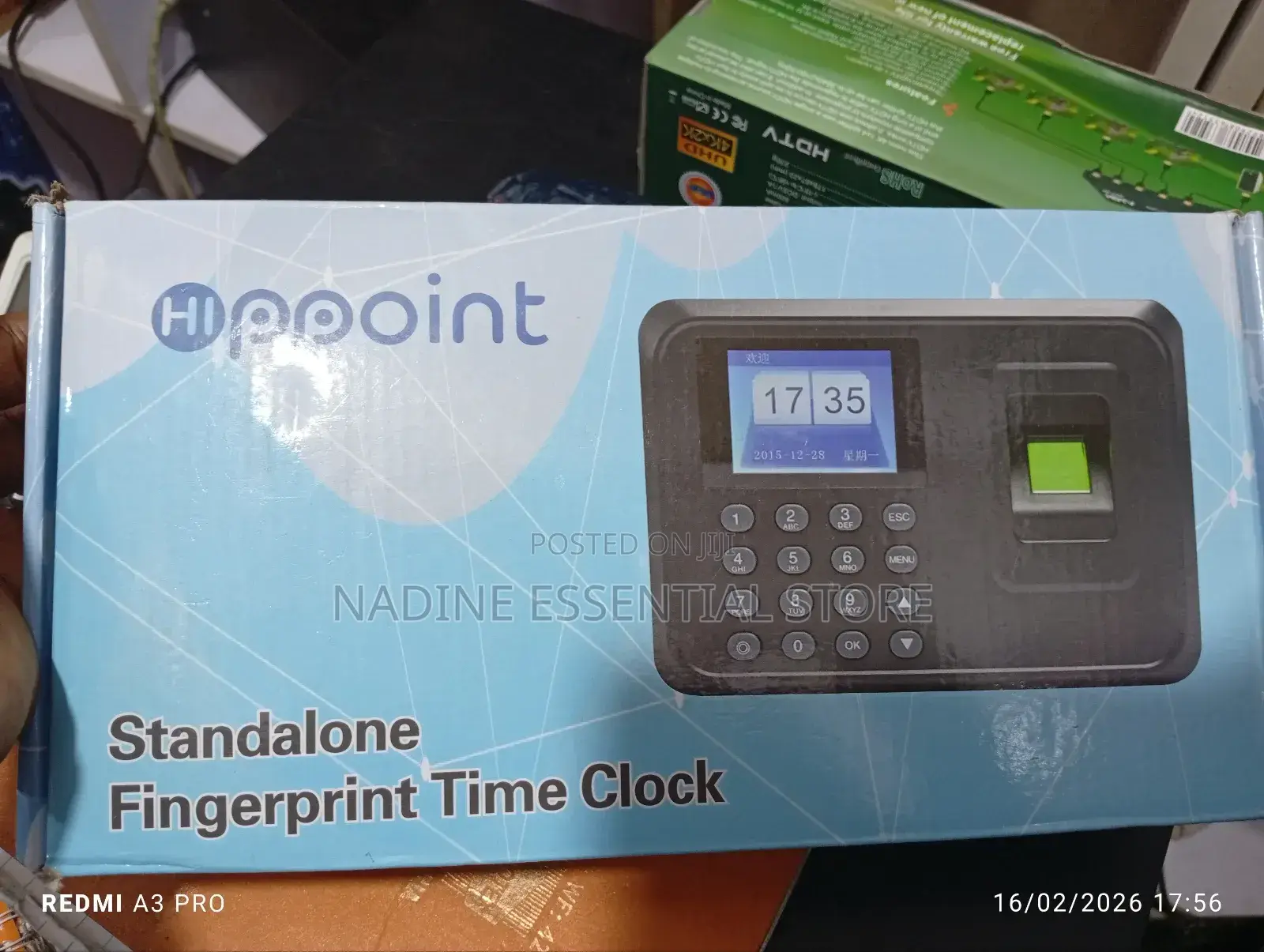Hippoint Standalone Fingerprint Time Attendance