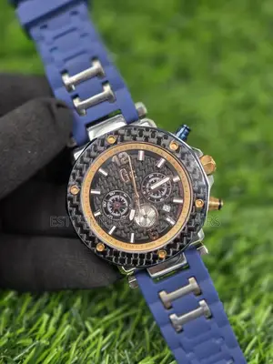 High Quality Luxury Rubber Wristwatch