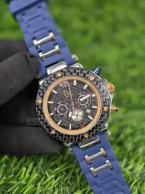 High Quality Luxury Rubber Wristwatch