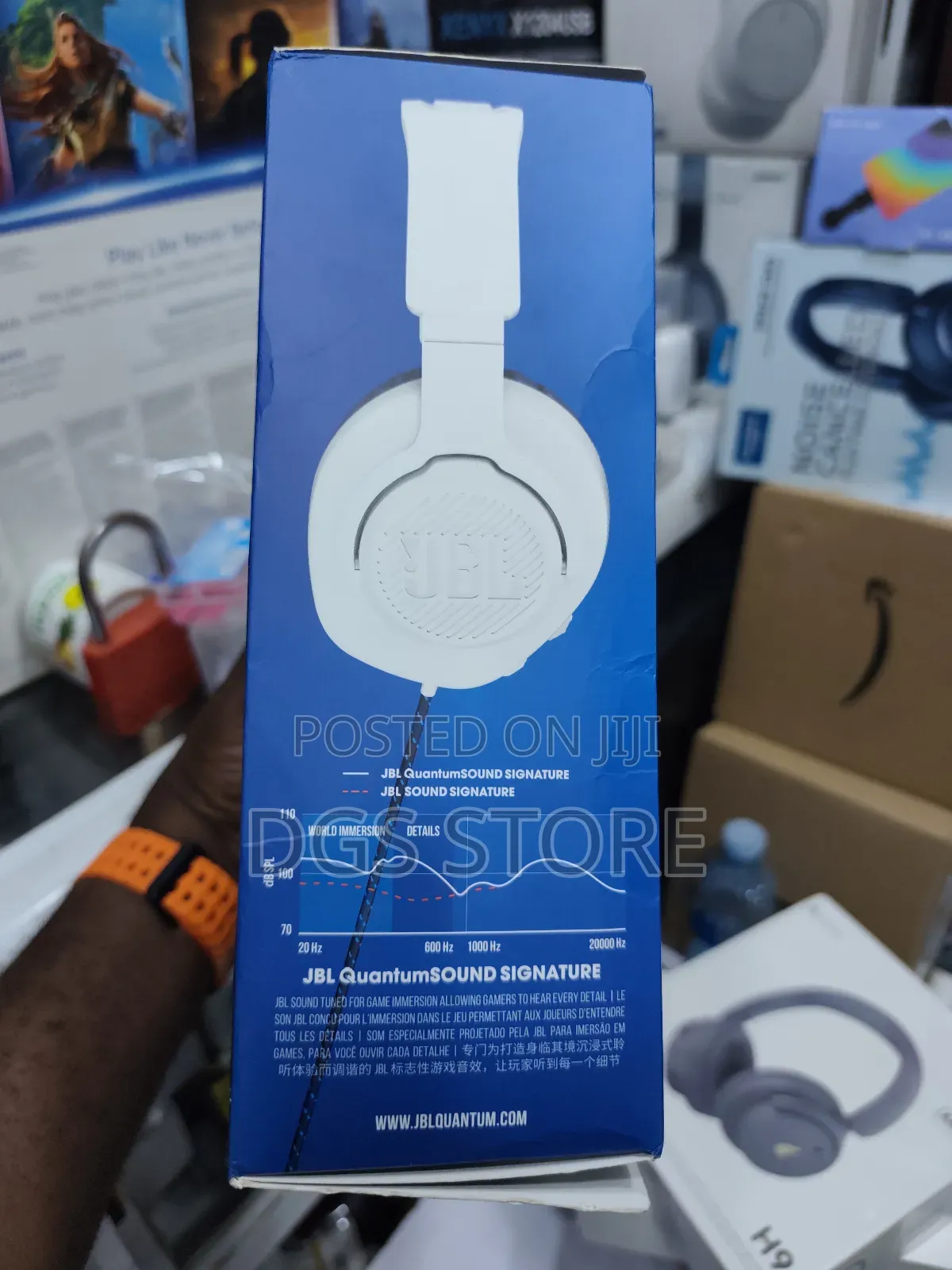 JBL Quantum 100p Console Wired Headphone