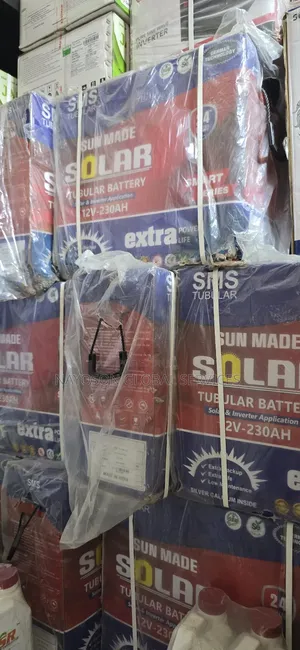 SMS 220ah Tubular Battery