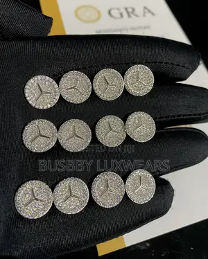 All Round Stoned VVS Moissanite Earrings