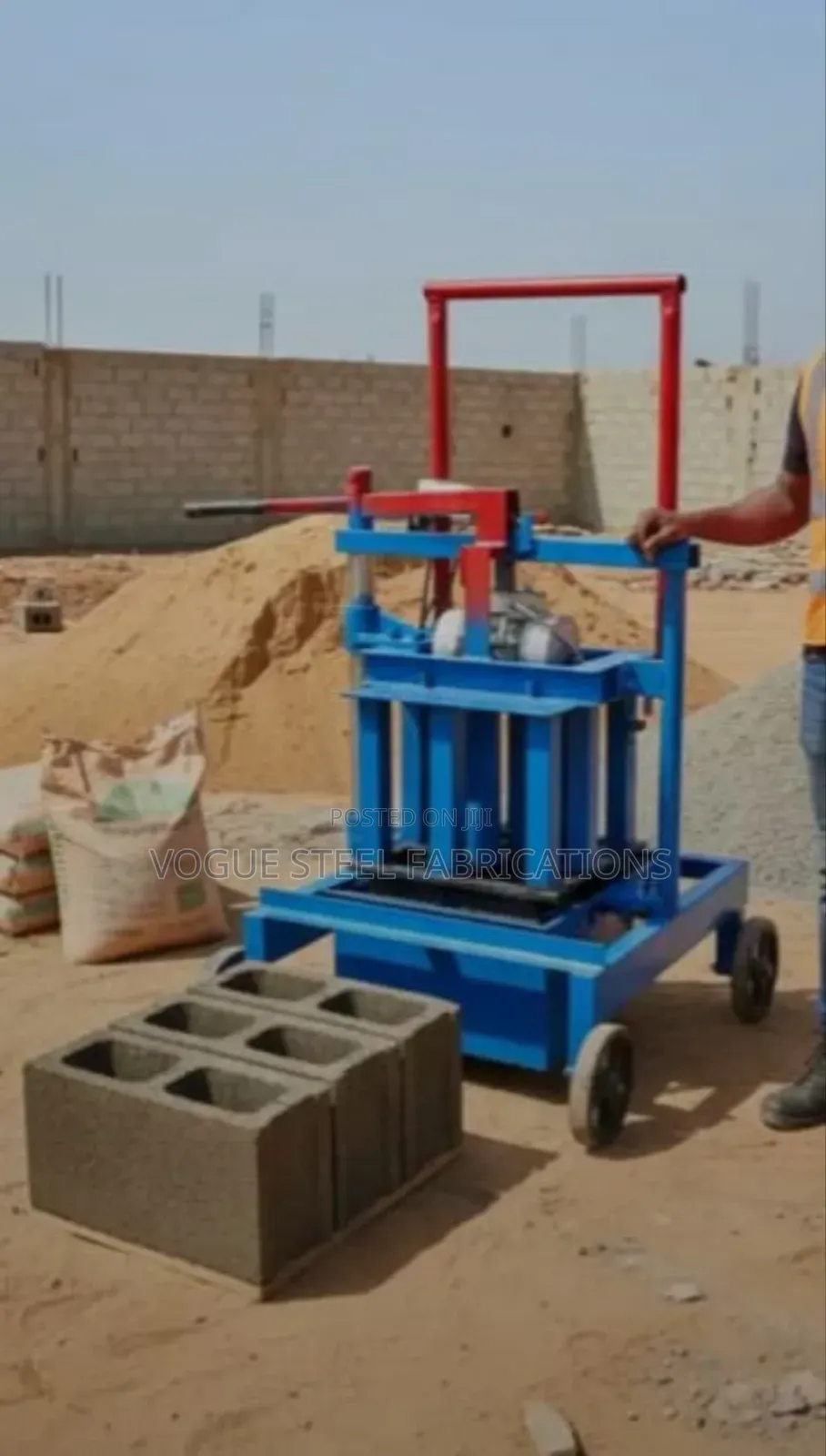Egg Laying Concrete Block Making Machine – Fast and Strong Blocks