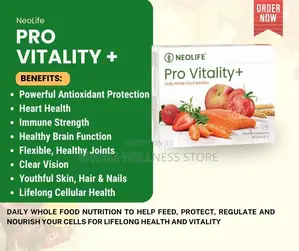Provitality Daily Whole Food Nutrition 4 Lifelong Health And Vitality