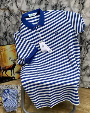 Strip Collar T-Shirt
